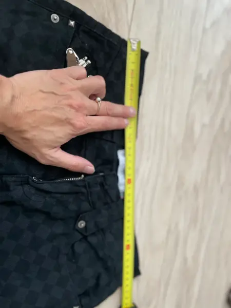 Dámské formální černé kraťasy ke kolenům * vel.36 4