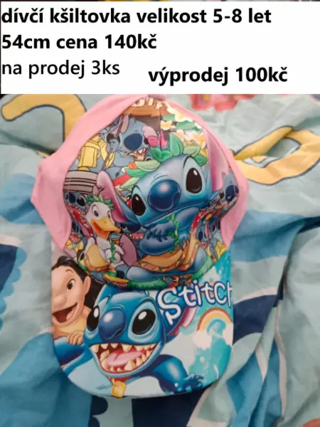 dětská kšiltovka nová 