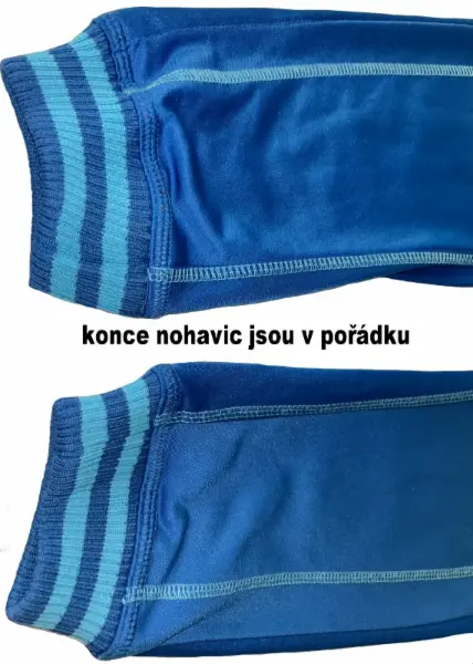 Super modrý sportovní set H&M (mikina a tepláky), vel. 6-8y 10