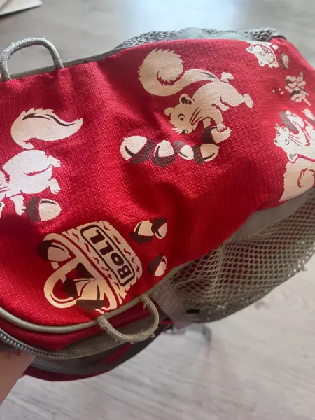 Dětský batoh Boll s motivem veverek 4
