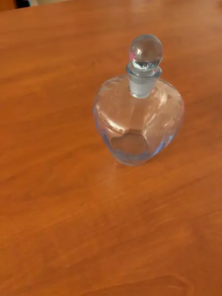 Skleněná lahvička srdce