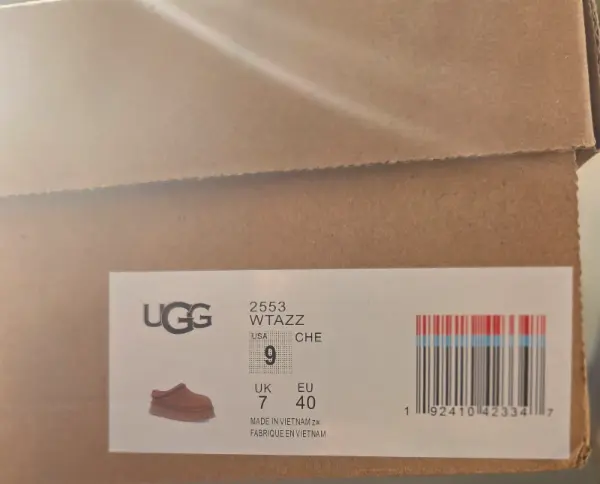 Dámské pantofle UGG Tazz, hnědé, vel. 40 7