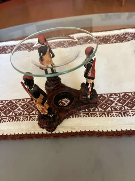 Aroma lampa s africkými bojovníky