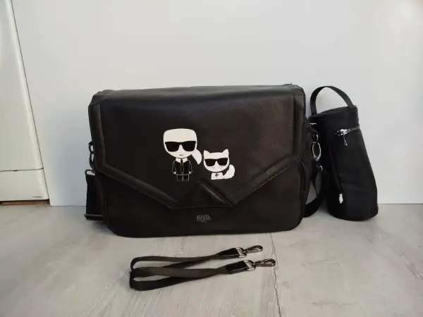 Karl Lagerfeld Kids přebalovací taška s pouzdrem