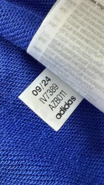Dětský  overal s kapucí Adidas, modrá, vel. 92 8