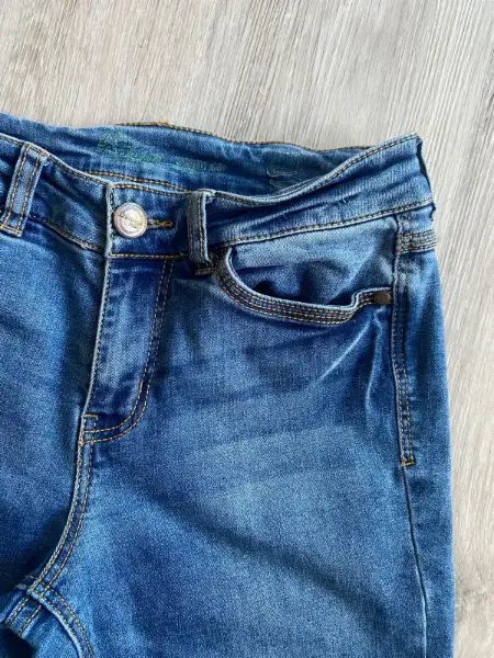 Modré dámské džíny H&M 3