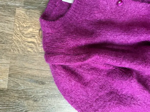 Fuchsiový / malinový svetr Danna Des Petits Hauts 19
