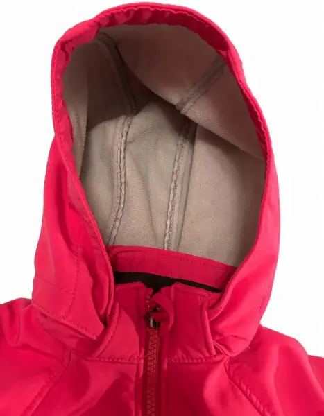 Růžová softshellová bunda, skvělá na podzim 🌸vel. 4-5y 4