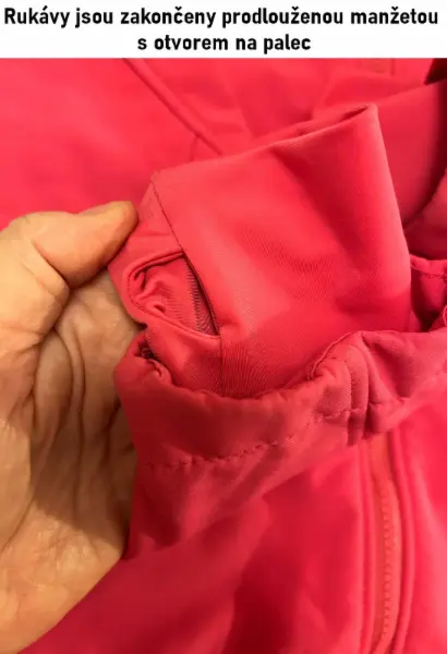 Růžová softshellová bunda, skvělá na podzim 🌸vel. 4-5y 9