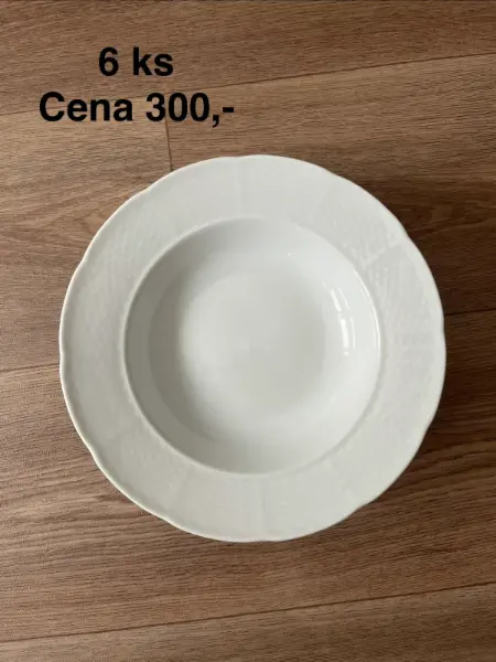 Sada 6 hlubokých talířů