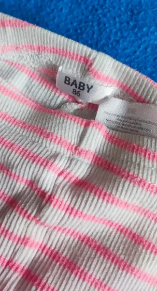Dětské legíny s proužky, vel. 86 3