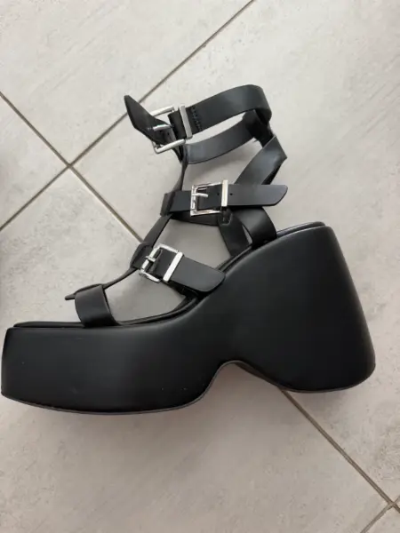 Chunky sandály na platformě Even&Odd Wide Fit 6