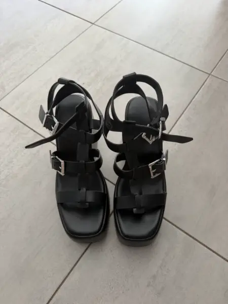 Chunky sandály na platformě Even&Odd Wide Fit 2