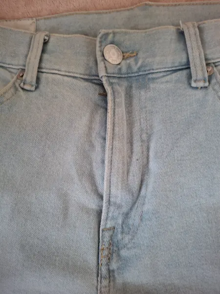 Světle modré džíny H&M Slim fit 2