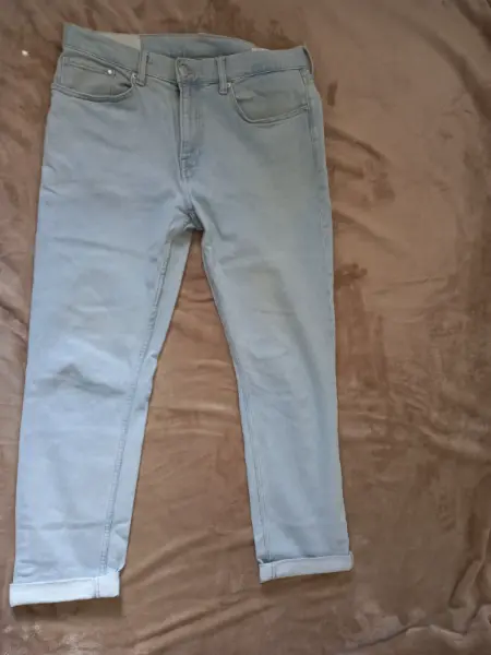 Světle modré džíny H&M Slim fit
