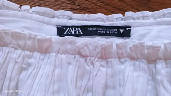 Bílá dámská halenka Zara 2