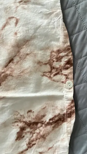Povlaky na polštáře s mramorovým vzorem (2 ks) 3