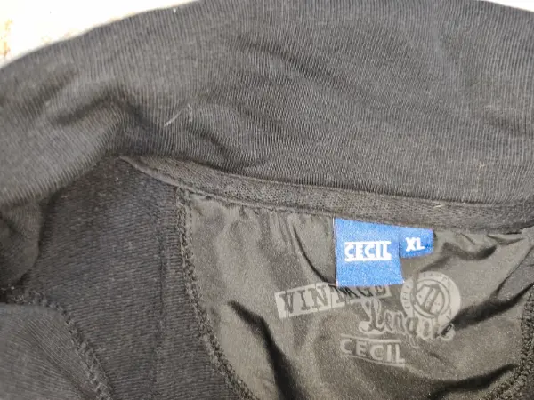 Černé dámské sako Cecil, velikost XL 4