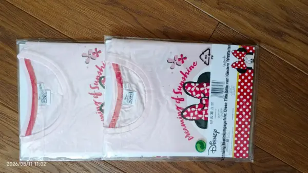 2x nové tričko Minnie 2