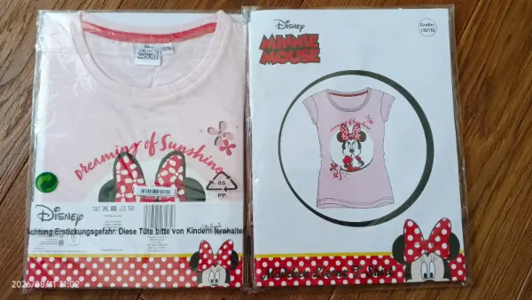 2x nové tričko Minnie