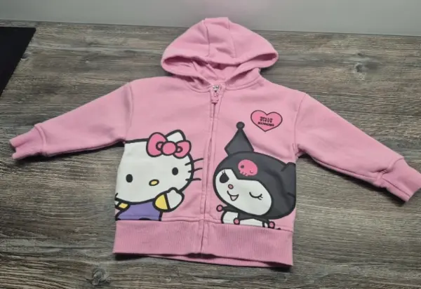 Dětská mikina Hello Kitty a Kuromi, vel. 92 2