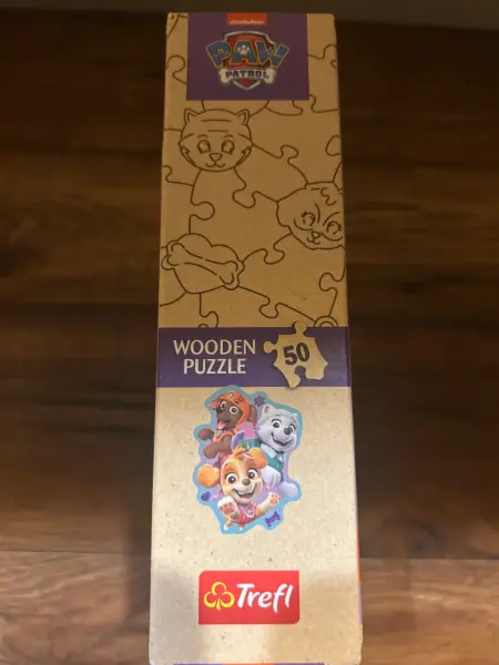 Dřevěné puzzle Tlapková patrola, 50 dílků 4