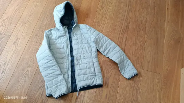 Dámská prošívaná bunda Crivit, světle šedá, vel. 38
