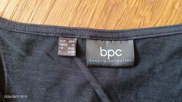 Černé dámské tričko bpc bonprix collection 2