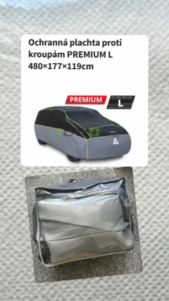 Ochranná plachta proti kroupám PREMIUM L 480x177x119cm