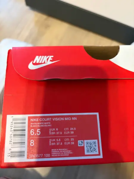 Nike court vision  8