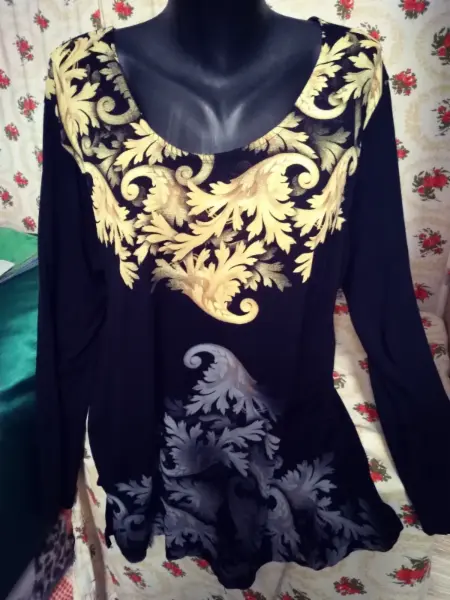 Pružné, dlouhé  tuniky XL-XXL 10