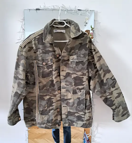 Dámská maskáčová bunda Zara Z1975 2