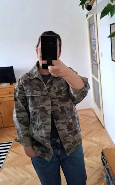 Dámská maskáčová bunda Zara Z1975