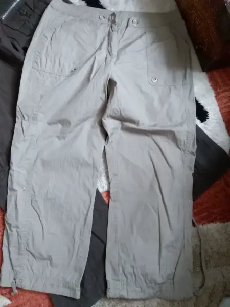 Plátěné 3/4 kalhoty 