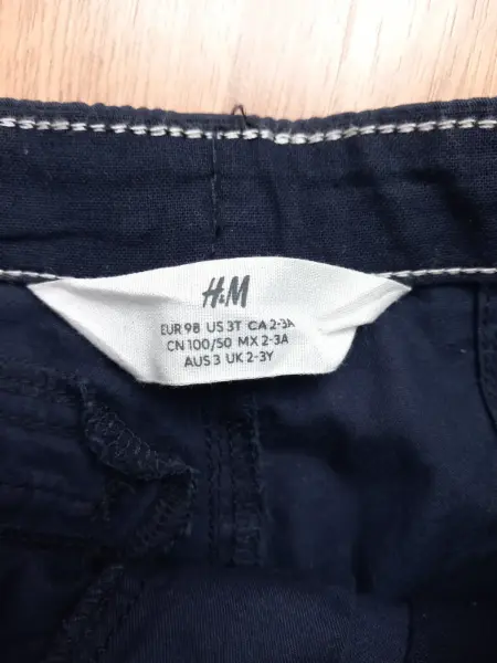 Nové kalhoty H&M vel. 98 2