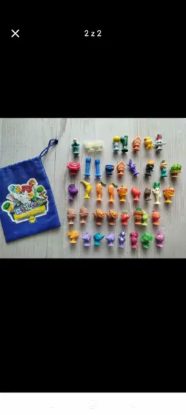Sada figurek Stikeez z Lidlu s látkovým sáčkem 2