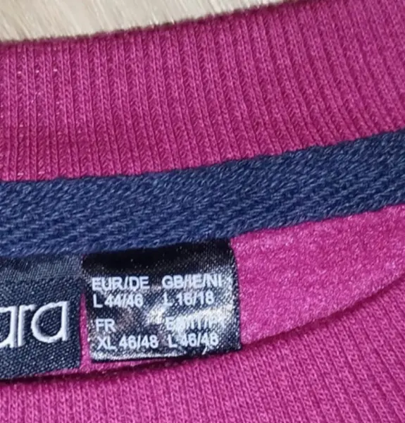 Dámská vínová mikina Esmara s kapsou 5
