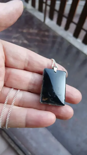 Náhrdelník Ježíš v pryskyřici bižuterie  5