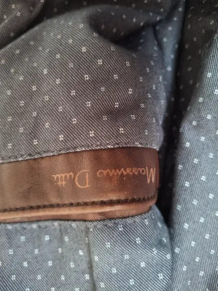 Pánská kožená bunda Massimo Dutti 4