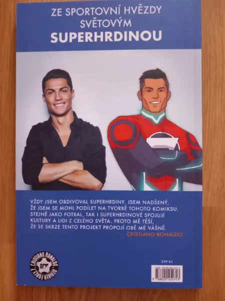 Nový komiks Striker Force - Cristiano Ronaldo 2