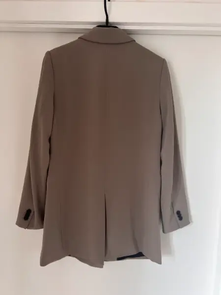 Dámské béžové sako H&M, vel. XS 3