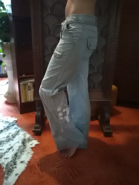 Dvoje retro kalhoty M a XXL 15
