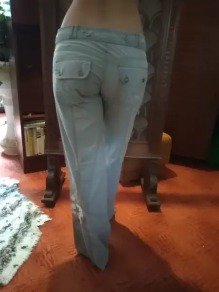 Dvoje retro kalhoty M a XXL 16