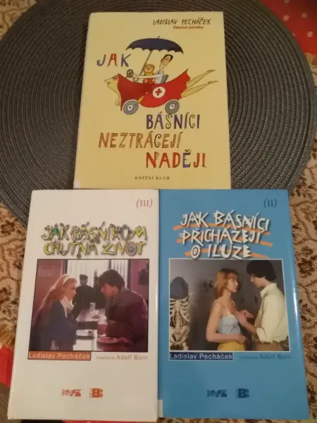 Knižní trilogie Jak básníci přicházejí o iluze