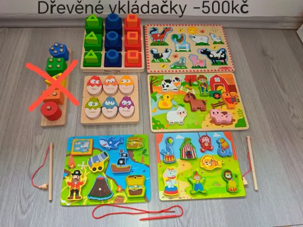 Sada dřevěných hraček do kuchyňky 6
