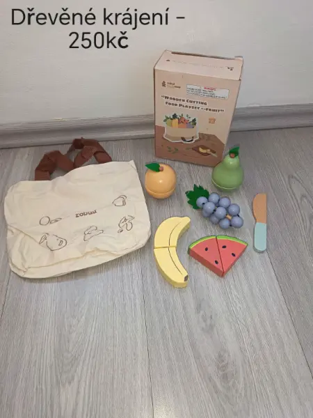 Sada dřevěných hraček do kuchyňky 12