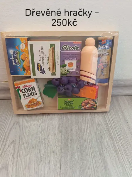 Sada dřevěných hraček do kuchyňky 14