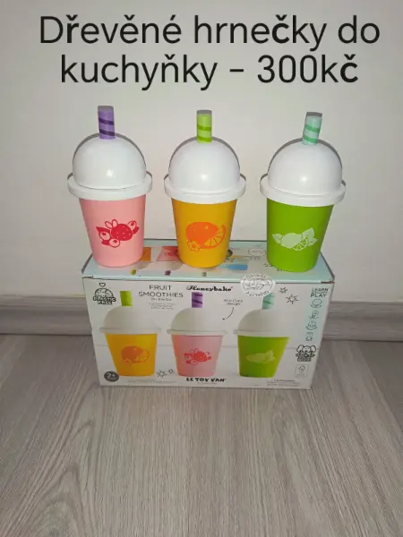 Sada dřevěných hraček do kuchyňky 4