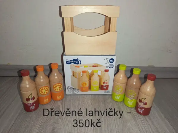Sada dřevěných hraček do kuchyňky 17