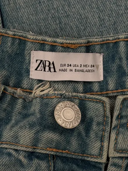 Dámské džíny Zara s dírami 4